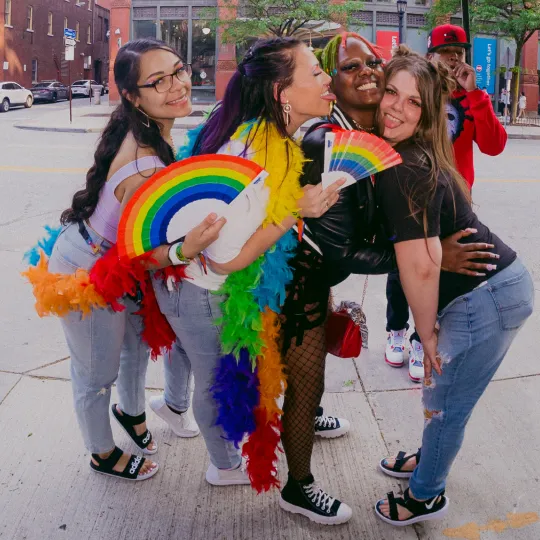 From rainbows to feather boas, this crew is making every Bar Crawl moment count during Pride Month
