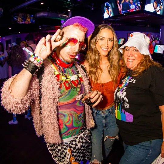 From shy smiles to full-blown laughter, this group is the life of the Pride Bar Crawl Philly