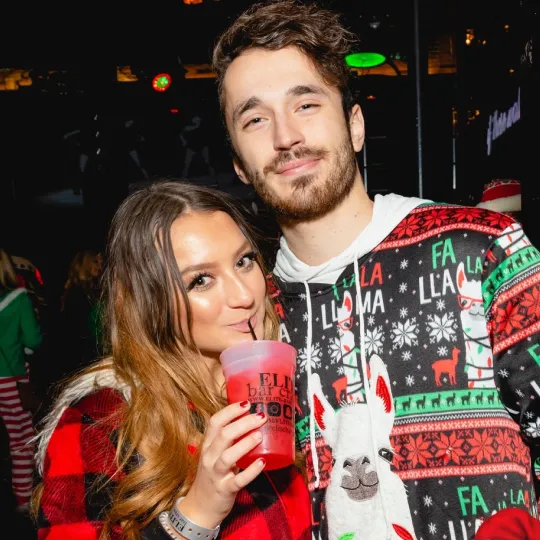 Rockin' around the bar scene in the quirkiest Christmas sweaters - Ugly Sweater Bar Crawl Edition